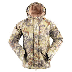 Woven Fabric Military Winter Coat Camouflage G8 Camo Windbreaker Jacket