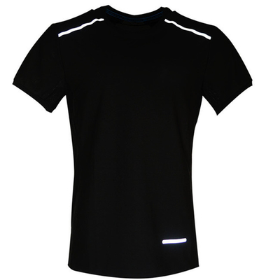 Black Polyester Tactical T Shirt Military Anti Static Reflective Night Vision Army Tactical Shirt