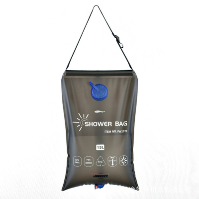 EVA Portable Solar Shower Bag 15L Lightweight For Hiking Fishing Camping