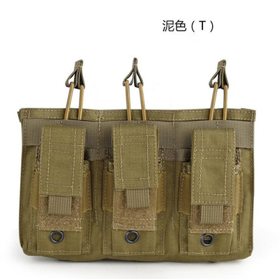 Outdoor Tactical Bag Molle Triple Mag Pouch Organizer Pouch