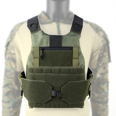 Lightweight Quick Release Military Tactical Vest With Front And Rear EVA Guards