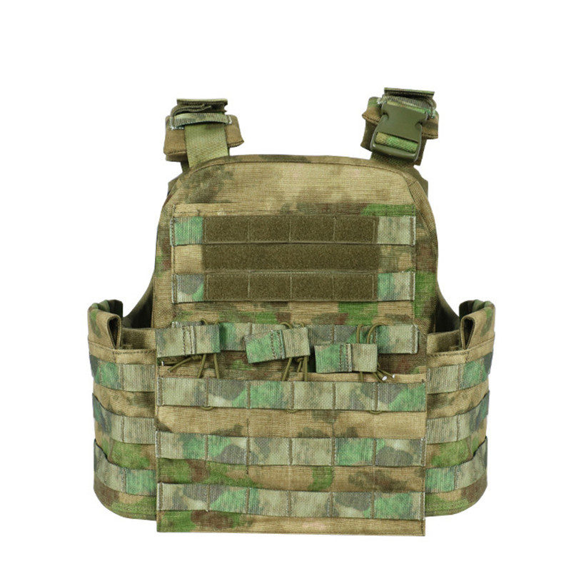 Custom 1000D Nylon Abrasion Resistant Tactical Vest With Quick Release Buckles