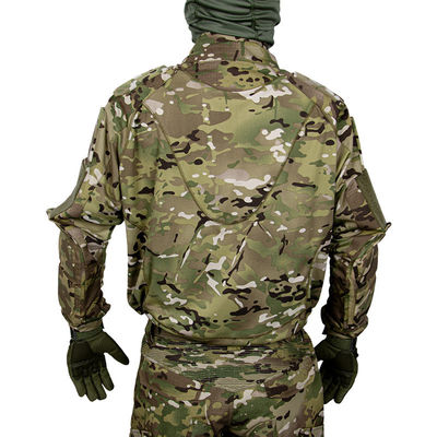 Chiến thuật tùy chỉnh ngụy trang quân sự Đồng phục độ ẩm hút ẩm Multicam Frog Suit