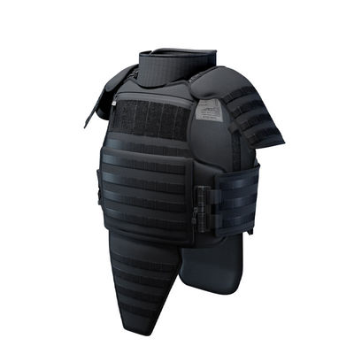 Vest quân đội chống cháy tùy chỉnh chống đạn Black Stab-Proof Vest