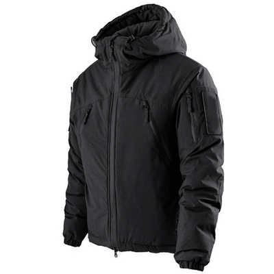 Outdoor Adventure Quân đội đeo áo khoác chiến thuật màu đen